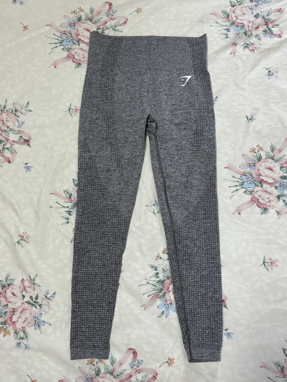 Gymshark Seamless High Waisted Leggings Gray Marl Size S